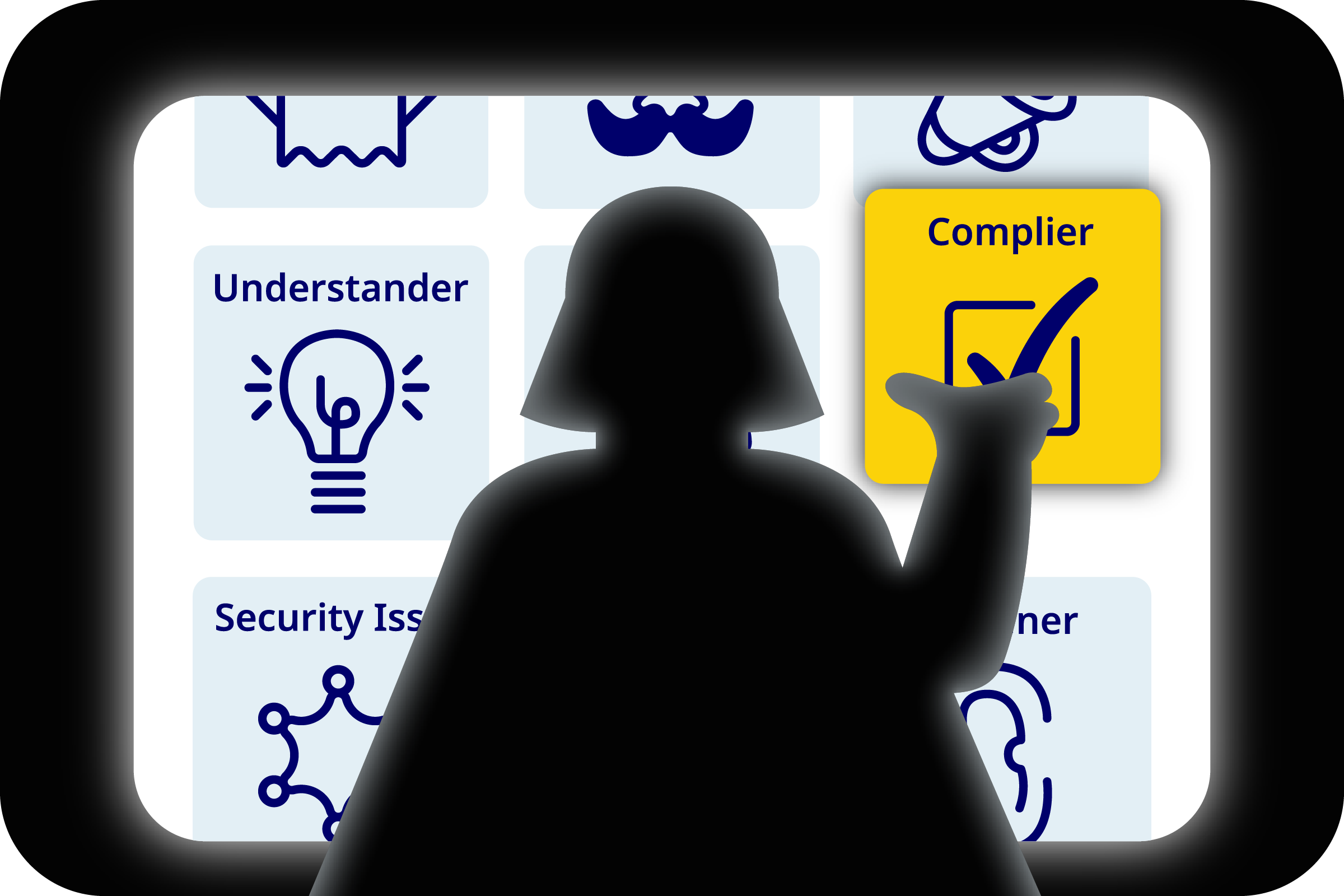 Darth Vader rating clients on Postback